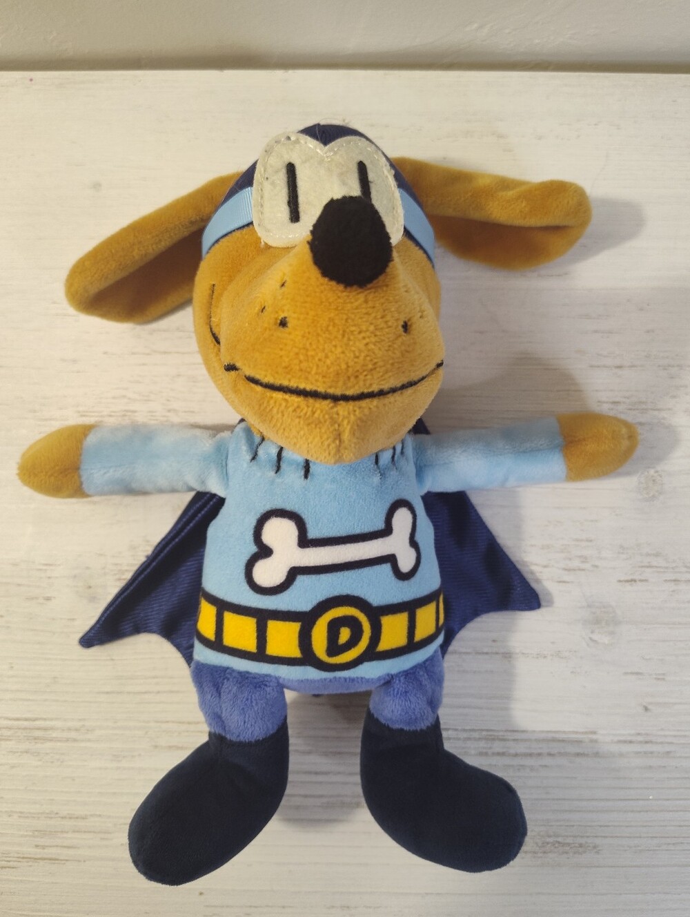 Dog Man The Bark Knight 9" Plush Stuffed Animal Toy Doll 2019 Merry Makers